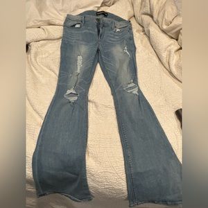 Express Flare jeans. Size: 12